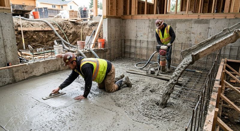 Basement Concrete Installation in Creston, NC