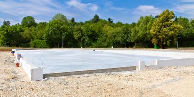 Commercial Slab Construction in Avery County, NC
