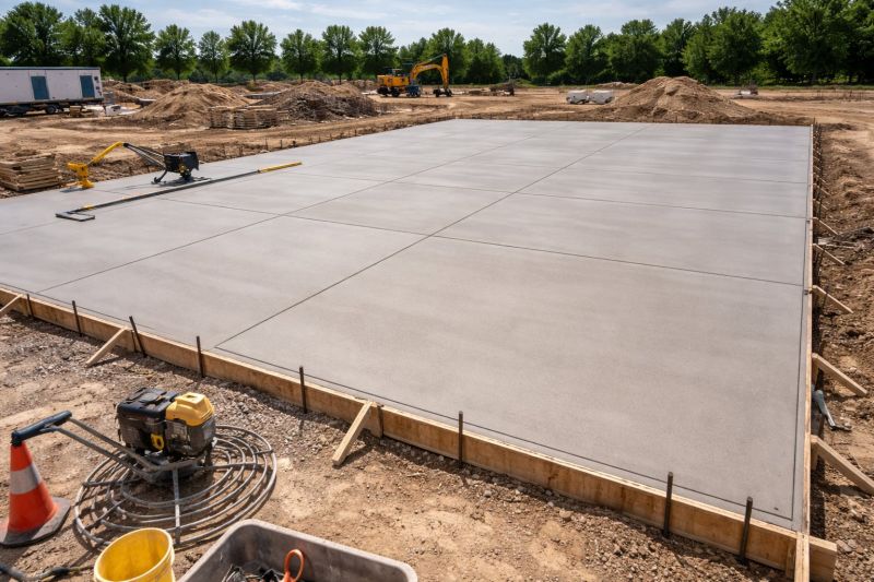 Commercial Slab Construction in Todd, NC