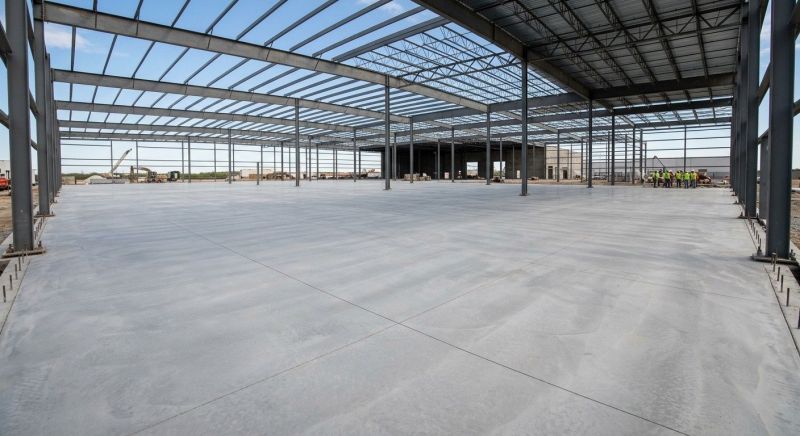 Commercial Slab Installation in Newland, NC