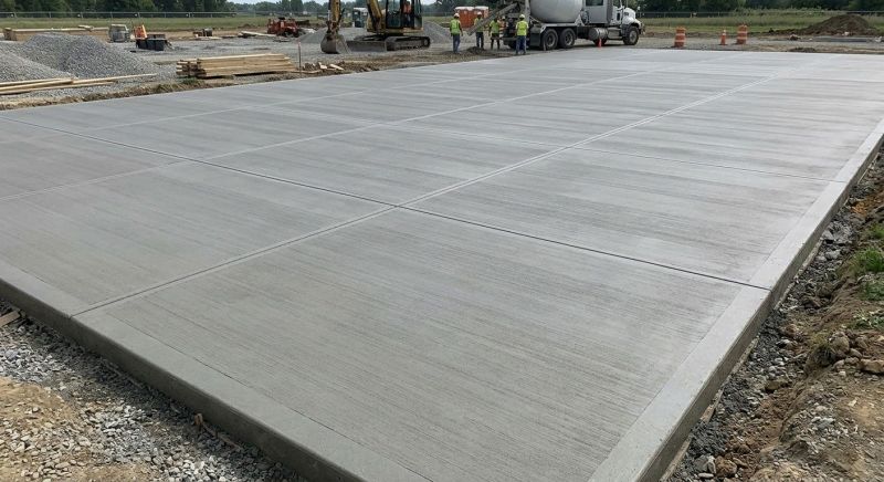 Commercial Slab Installation in Watauga County, NC