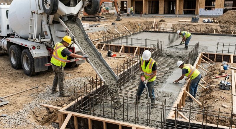 Concrete Foundation Pouring in Boone, NC