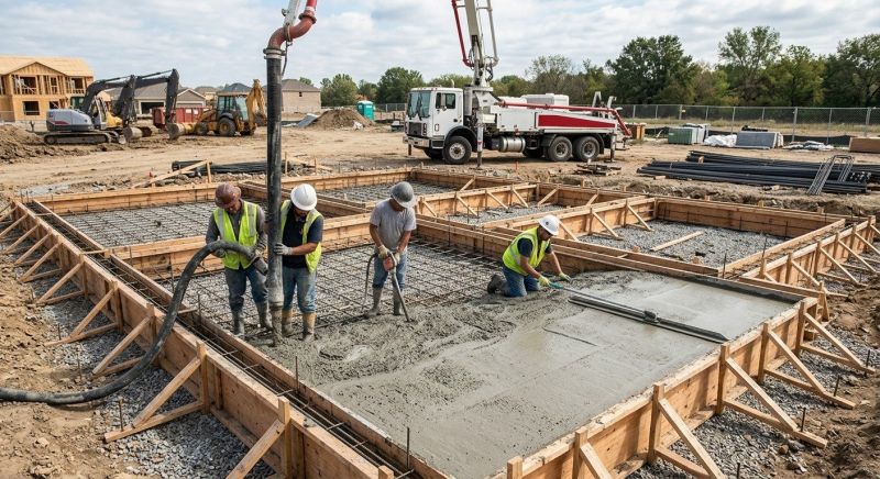Foundation Wall Pouring in Boone, NC